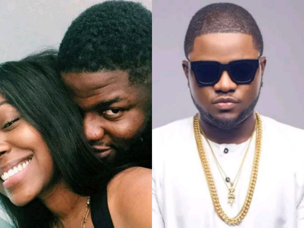 Skales and girlfriend