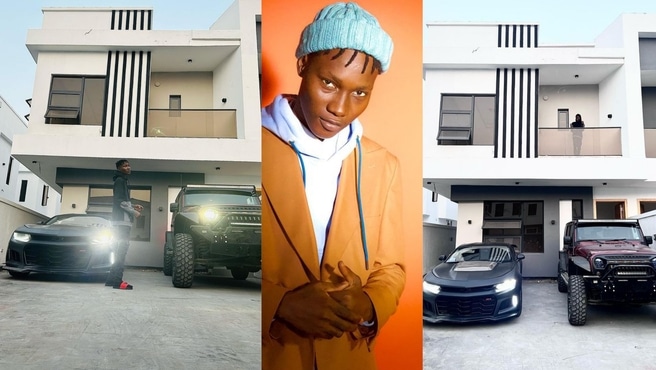 "My 2023 already started" – Zinoleesky becomes latest landlord as he acquires new house