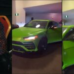 Wizkid acquires new Lamborghini Urus (Video)