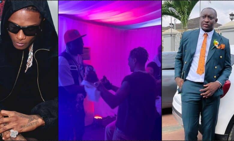 Carter Efe jumps for joy following gesture from Wizkid (Video)