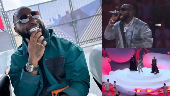 Davido's energetic performance at FIFA World Cup (Video)
