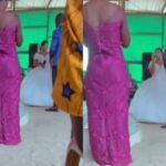 Drama as bride refuses to marry groom during church wedding (Video)