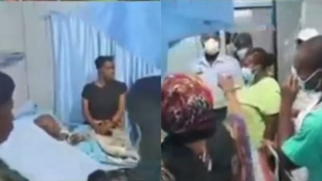 Family of rich businessman clashes over his wealth as he battles for life in sickbed (Video)