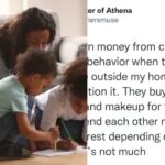 Lady shares how she motivates her kids to be responsible