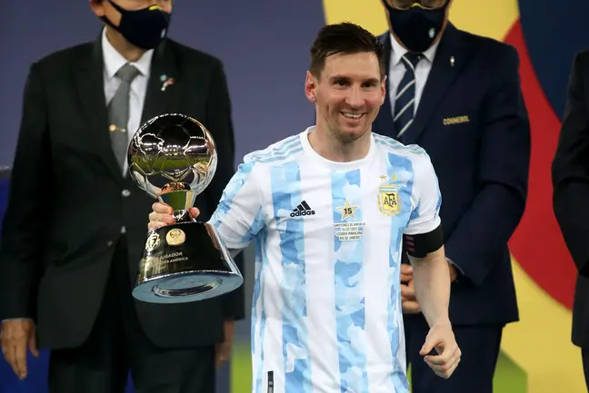 Lionel Messi is now the 9th player in history to win World Cup, Champions League and Ballon d’Or