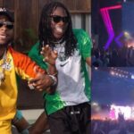 Moment Stonebwoy pays tribute to Davido's late son in Qatar (Video)