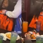 Scary moment man almost choked to death at dinner