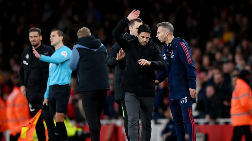 Mikel Arteta fumes at referee Andy Madley for not awarding two 'scandalous penalties' to Arsenal