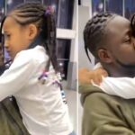 Daddy please don't go - Kogbagidi's daughter breaks down in tears at airport (Video)