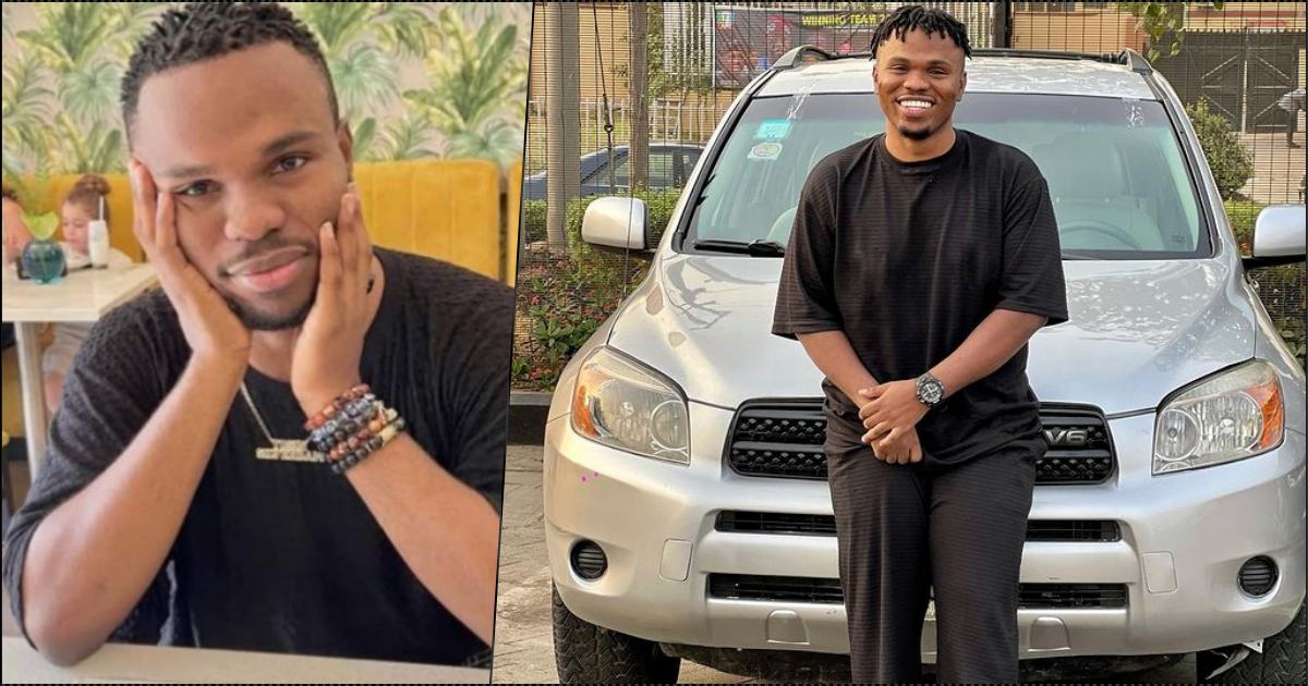 "Gossip business is a good business" — Tosin Silverdam says as he acquires second car (Video)