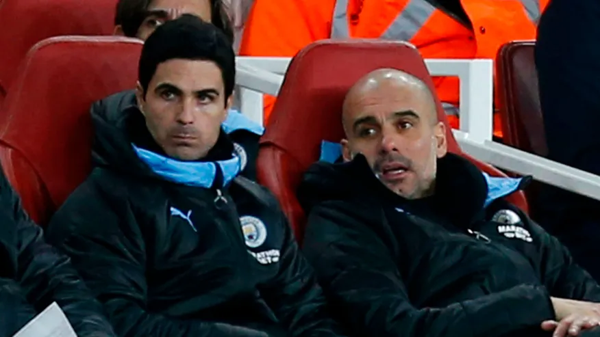 Arteta says he does not want title battle with his friend Guardiola 