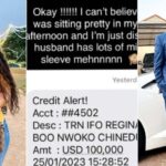 "I can't believe this" - Regina Daniels flaunts N46 million alert