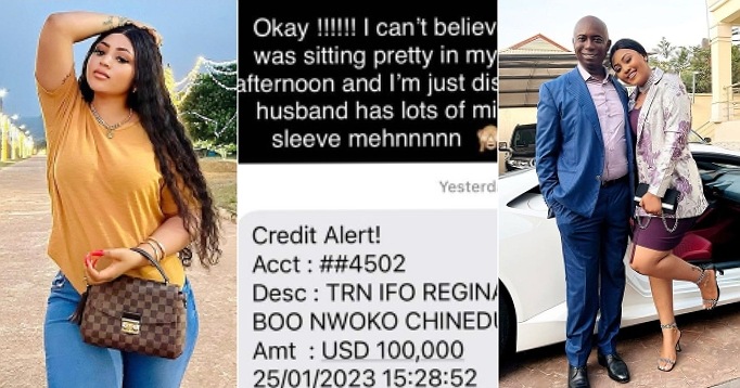 "I can't believe this" - Regina Daniels flaunts N46 million alert