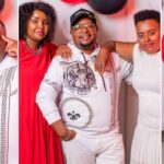 Man celebrates Valentine with his two wives (Photos)