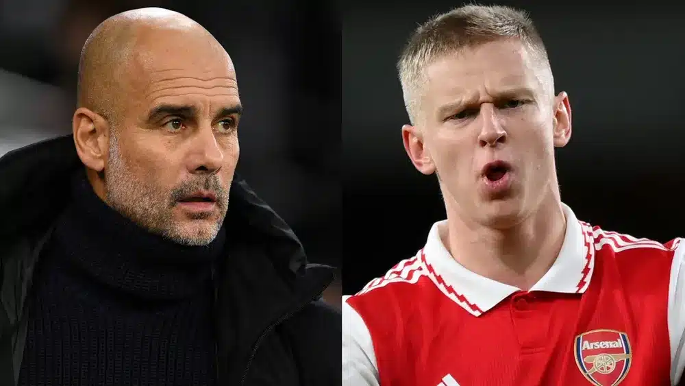 Manchester City wanted to sell Zinchenko before his move to Arsenal