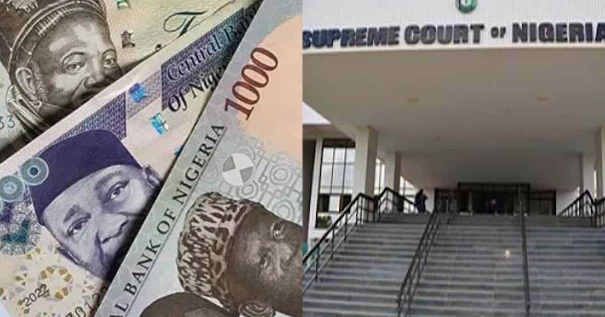 Old naira notes are still legal tender – Supreme Court