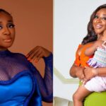 Fans question Ini Edo for hiding daughter’s face