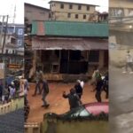 Alleged APC thugs roam streets to warn people not ready to vote for their party to stay home (Video)