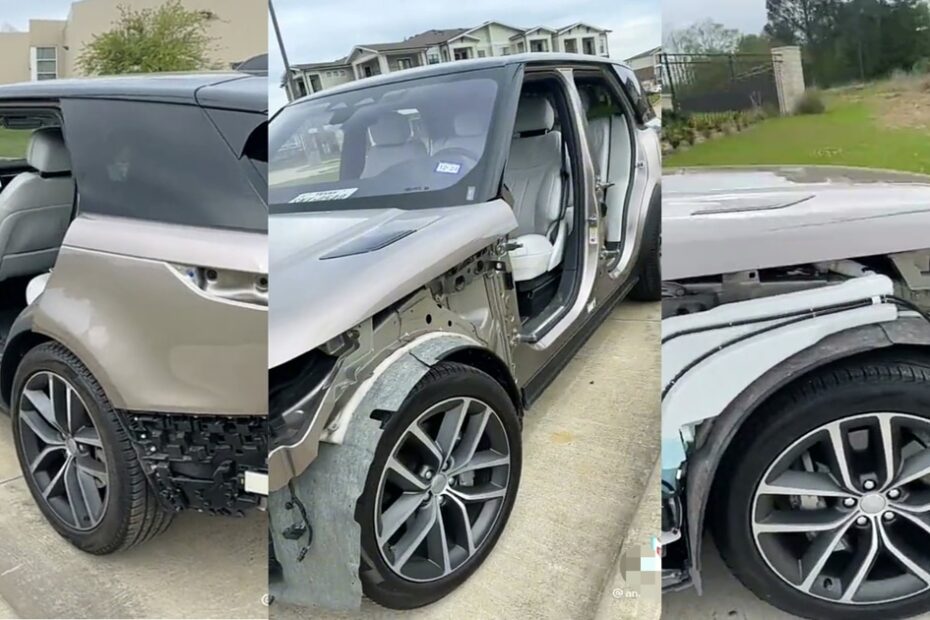 Man dumfounded as he finds his Range Rover parts harvested (Video)