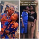 Primary school teacher falls in love with former pupil, flaunts him