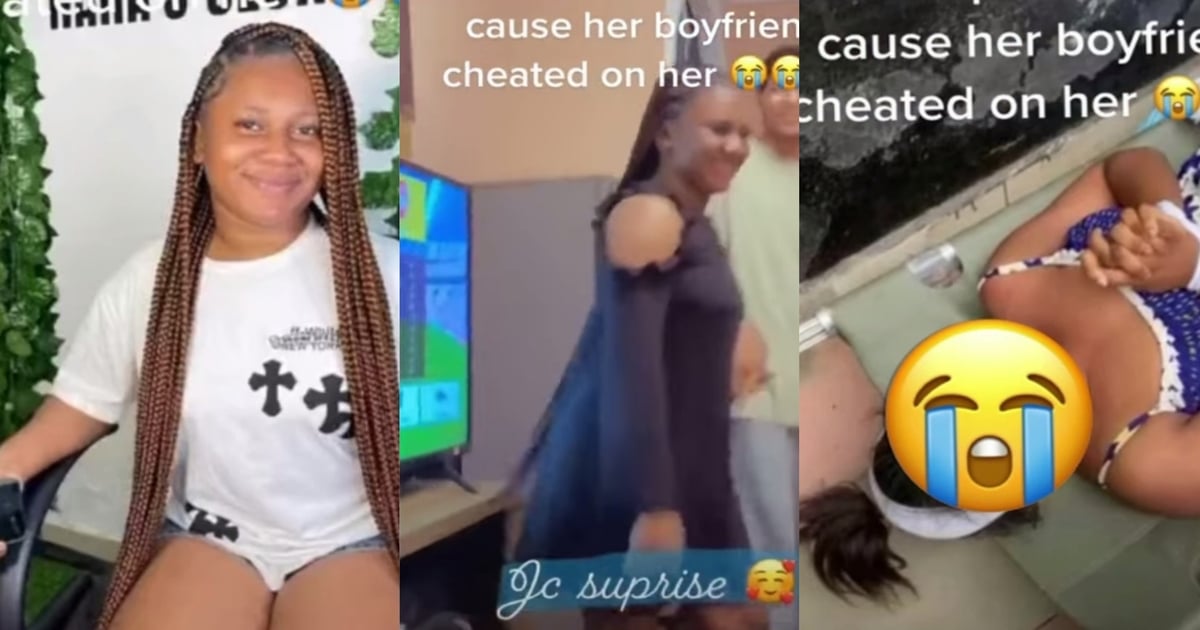 Pregnant lady ends it all after boyfriend cheated on her (Video)