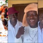 Carter Efe stirs reactions as he shows off his father