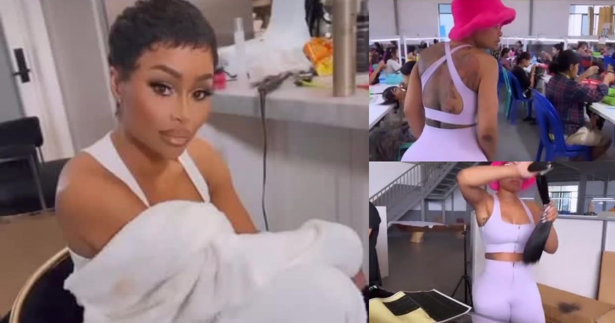 Blac Chyna becomes owner of new hair factory in Asia (Video)