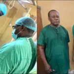 Father and son doctors jointly perform surgery