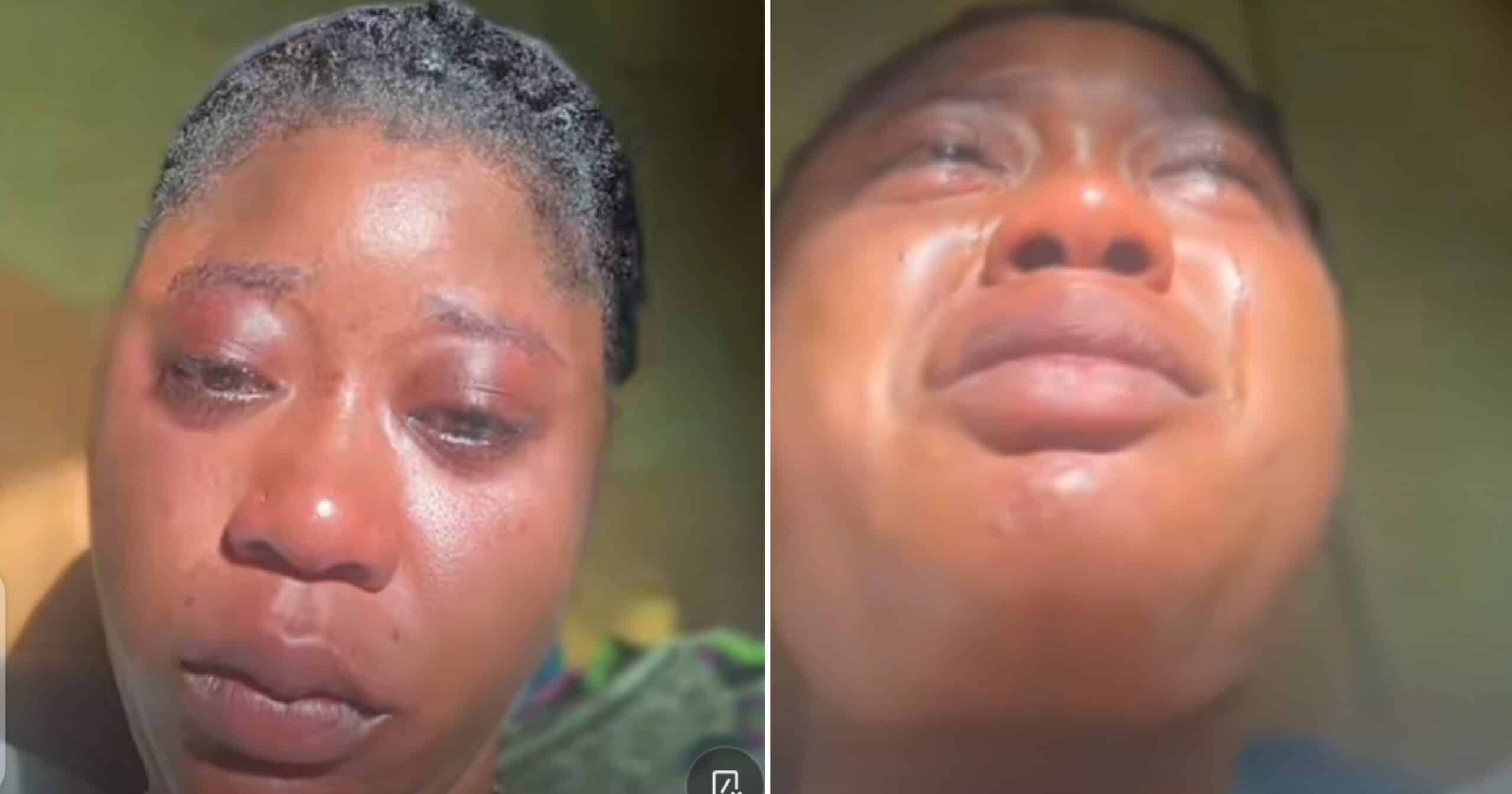 Lady in tears as boyfriend dumps her after sponsoring him abroad