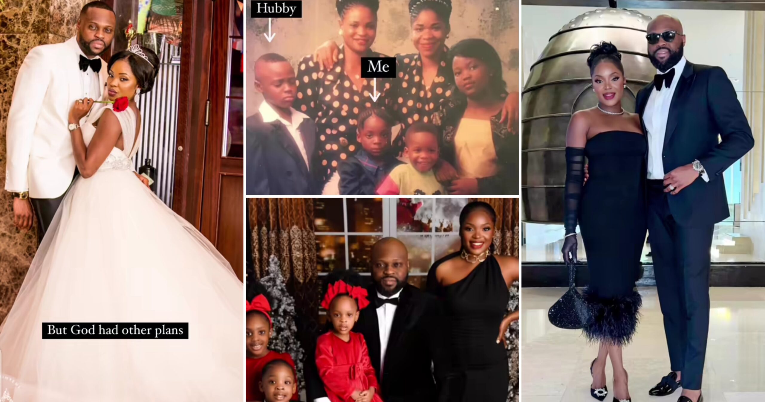 Lady shares love story as she ties the knot with childhood enemy