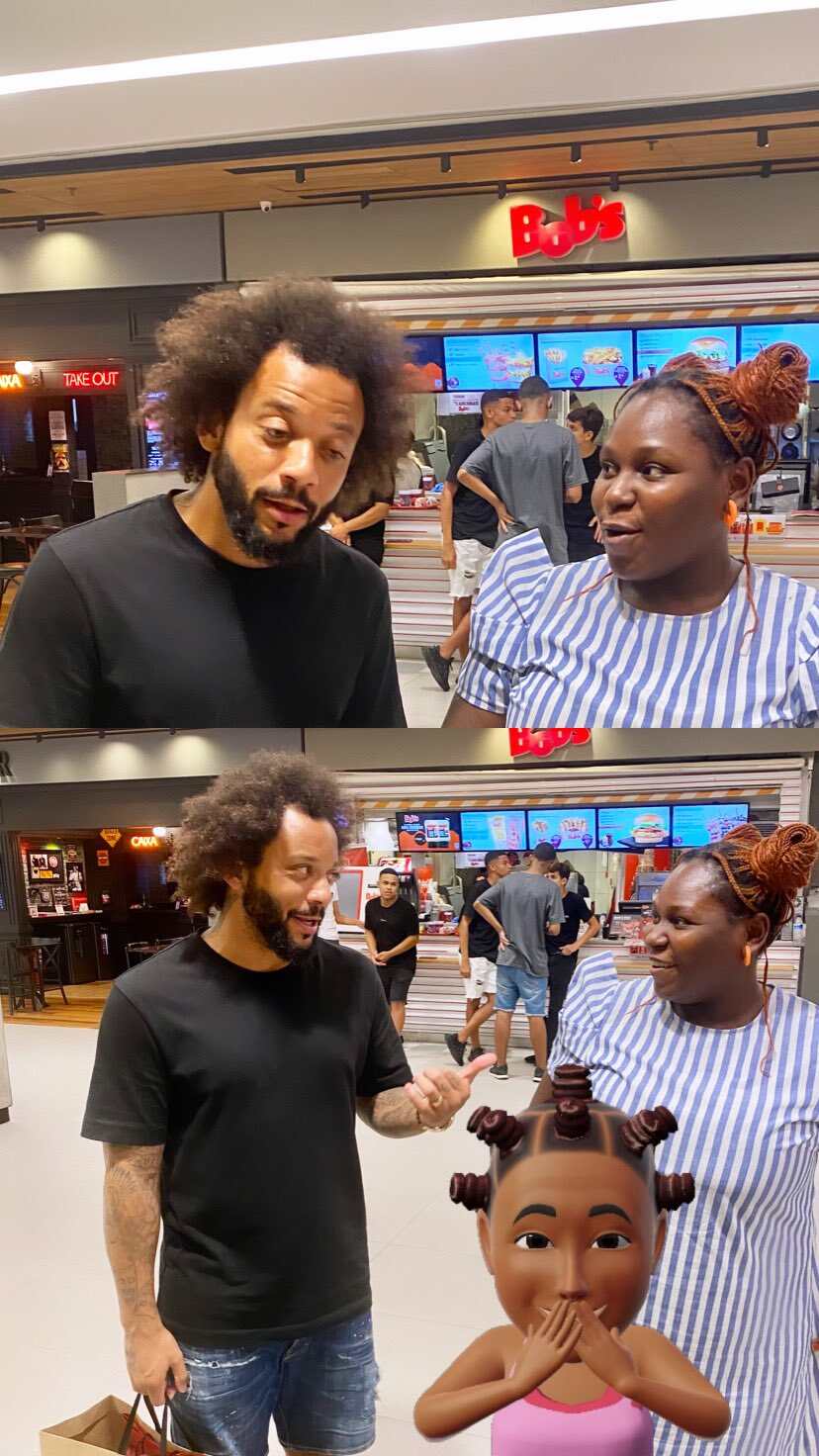 Nigerian lady hilariously recounts how she met Marcelo without knowing who he is