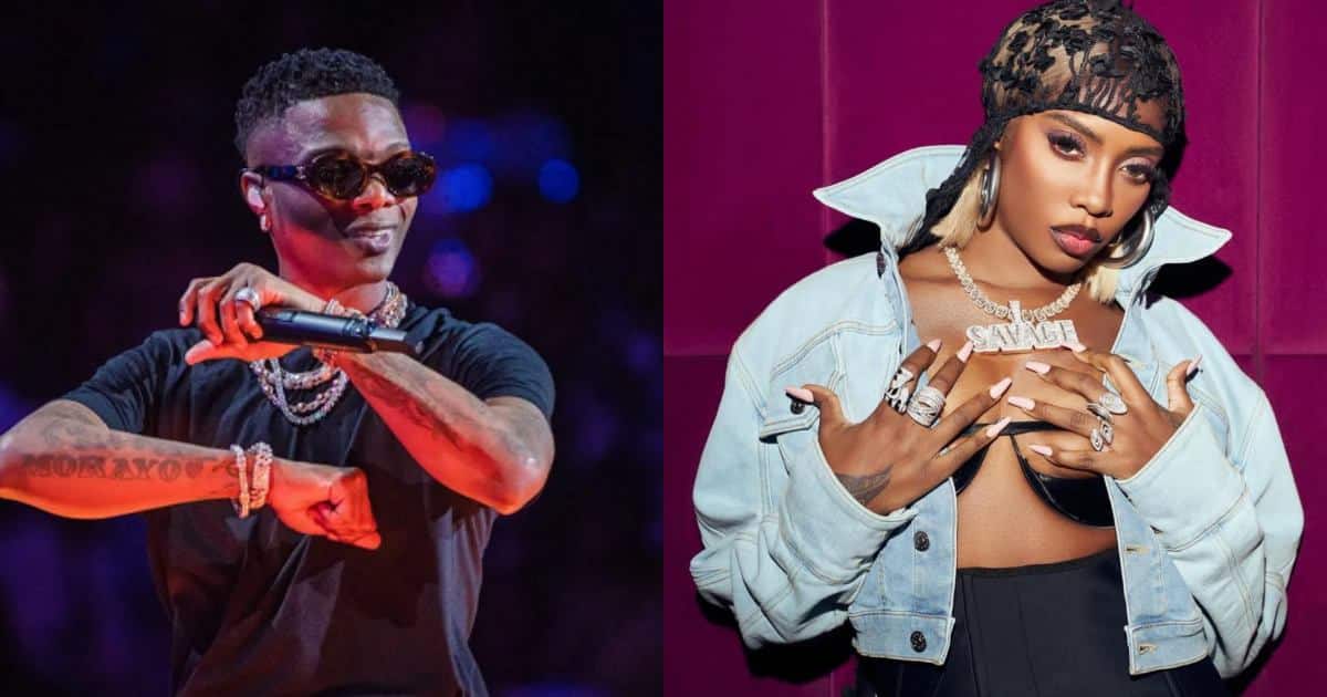 Tiwa Savage hails Wizkid as he jams her new track "Stamina"