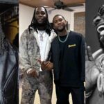 "He's trying to act playful like OBO" – Burna Boy loses composure as he meets Usher, fans react (Video)