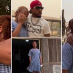 Adorable moment Charles Okocha visited his daughter in school (Video)