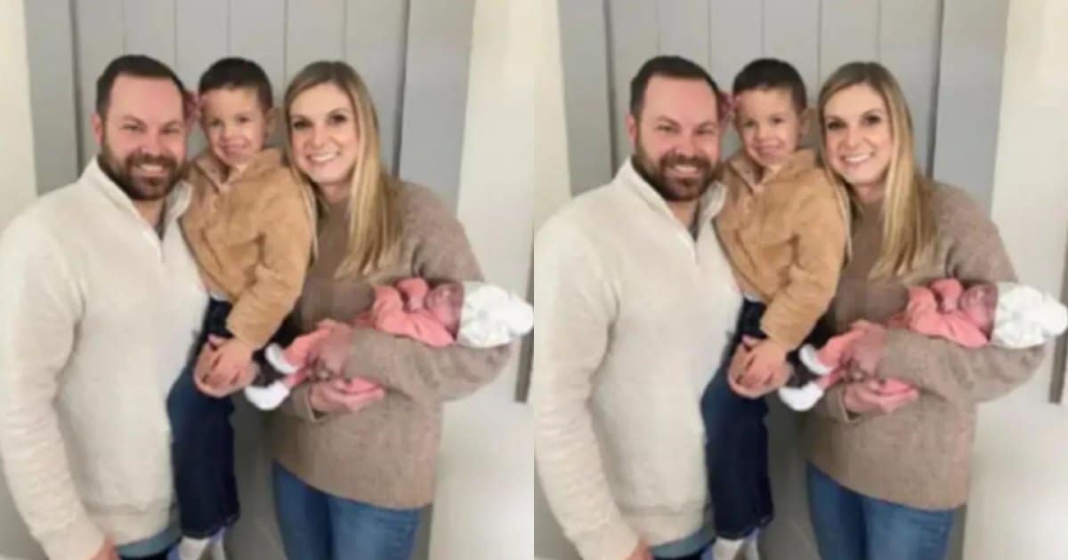 Couple welcome first family daughter in over 130 years