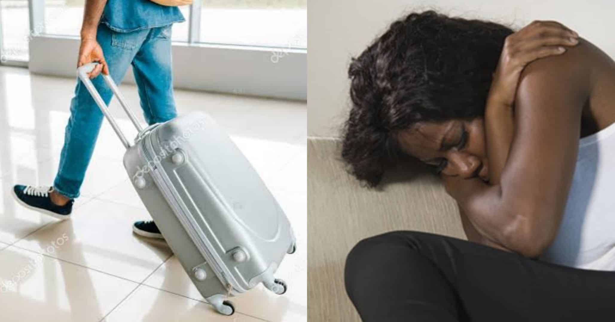 Man who promised marriage to lady makes U-turn after she helped him travel to UK