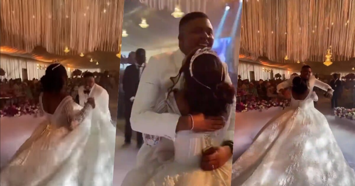 Bride surprised with Canadian permanent resident card on wedding day by Nigerian husband