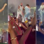 Moment Asake joined Davido on stage during Timeless concert