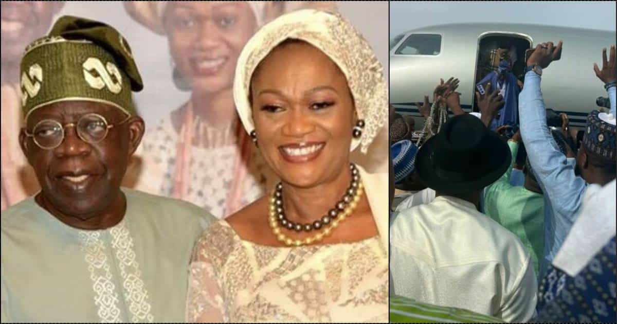 Tinubu, wife arrive Nigeria form Europe ahead of inauguration