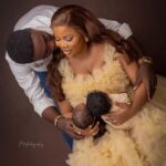 Adeniyi Johnson and wife celebrate twins 41 days after birth