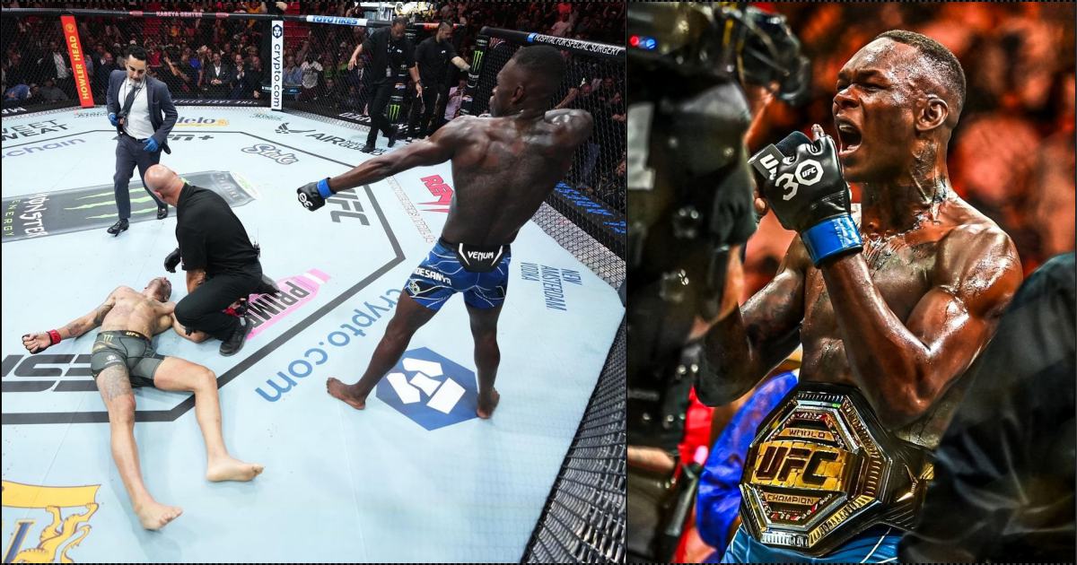 Adesanya reclaims UFC middleweight title as he knocks out Pereira (Video)