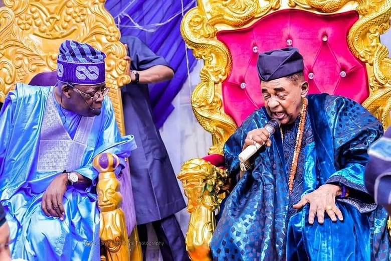 "Alaafin of Oyo prayed for Tinubu to be president on his deathbed" — Monarch's son