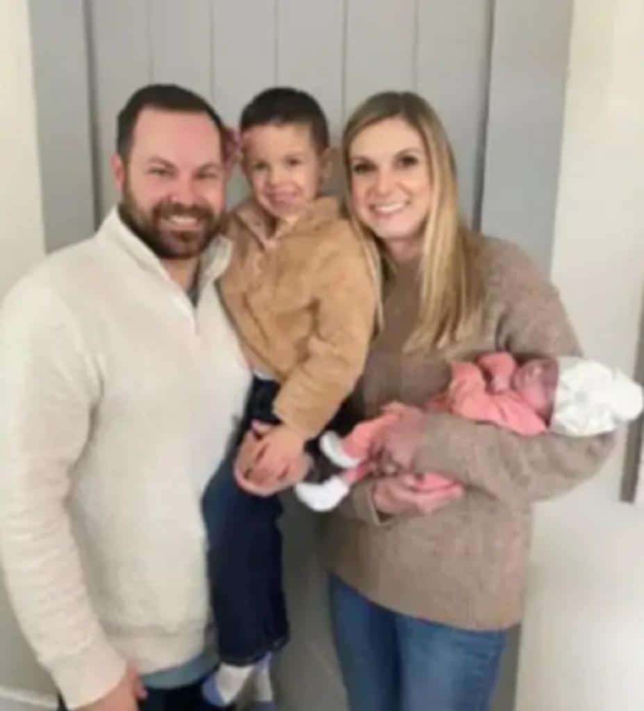 Couple welcome first family daughter in over 130 years