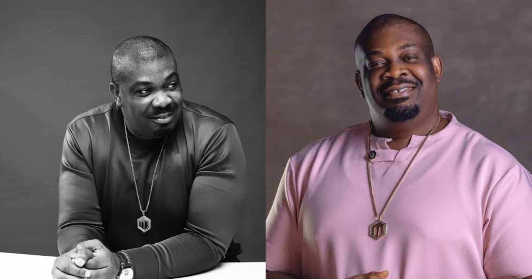 Don Jazzy gives N500K to struggling student who asked for a hug