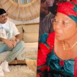 IK Ogbonna grieves as he lays mother to rest