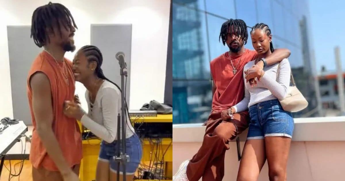 Johnny Drille and Tomi Ojo spark dating rumors with PDA