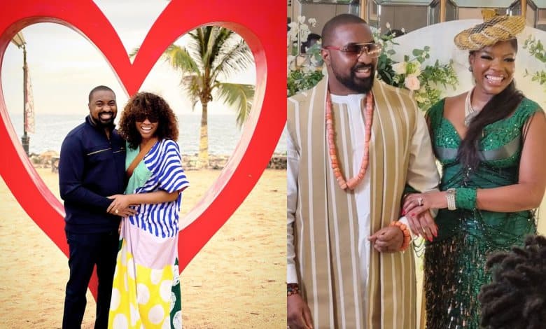 Kemi Adetiba marks first wedding anniversary with heart melting note