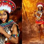 Khosi turns heads in traditional Zulu outfit (Video)
