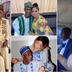 Netizens react as Nigerian lady flaunts her elderly husband (Video)