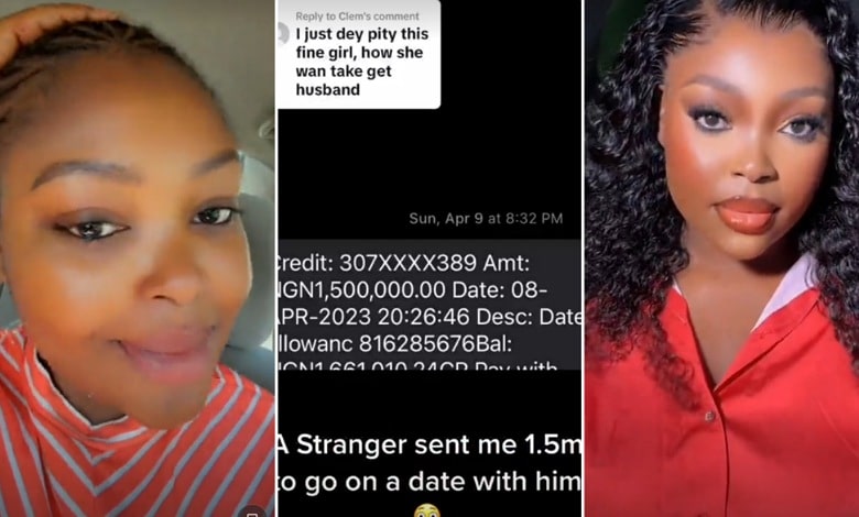 Nigerian lady stirs reactions after revealing how a stranger she met online gave her N1.5million